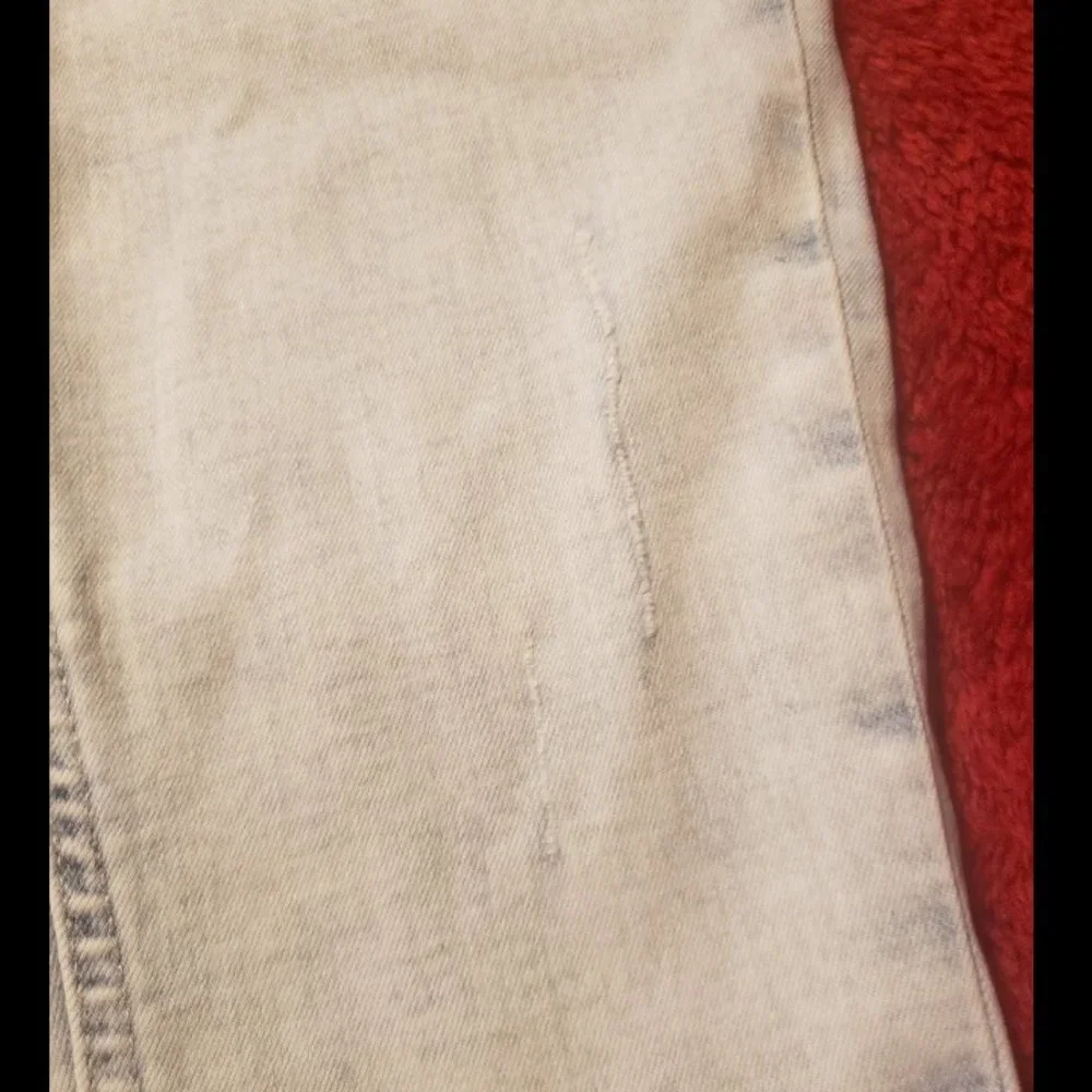 Brand New Girls Justice Denim Distressed Leggings